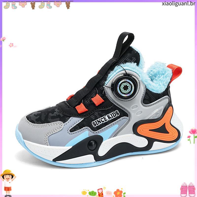 tênis infantil masculino kit tênis infantil masculino ABCkings Sapatos Masculinos Primavera e Outono Crianças Antiderr