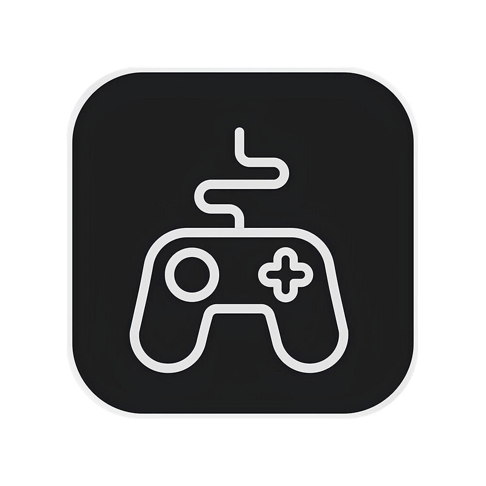 Luminária Box Controle Gamer Light Preto