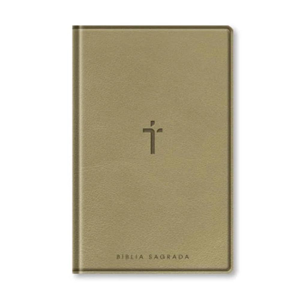Bíblia Sagrada NAA | Letra Gigante | Capa Luxo Bege