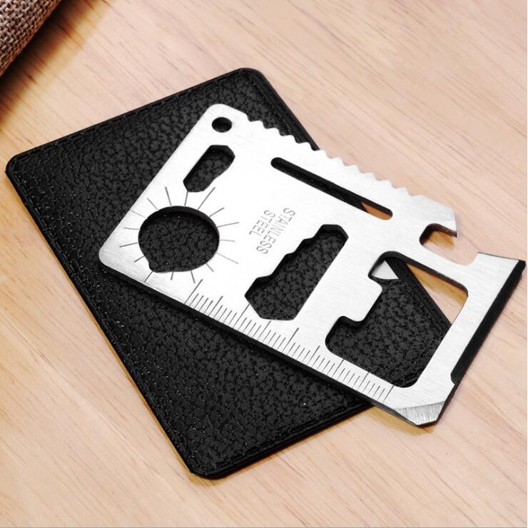 EDC equipamento carteira ferramenta cartão Multi-função cartão faca bens de emergência ao ar livre portátil faca cartão