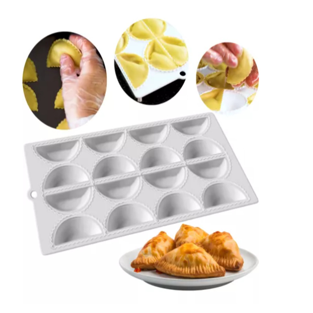 Forma Para Modelar Mini Pastel Ravioli Forminha Molde