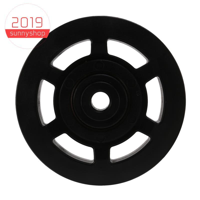 [Bestseller S] Cabo De Roda De Polia De Rolamento Preto De 95 Mm Peça De Equipamento De Ginástica À Prova De Desgaste