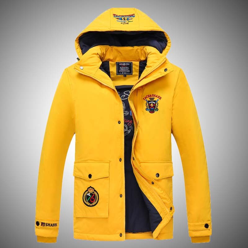 Tubarão roupas acolchoadas de algodão roupas acolchoadas de algodão roupas masculinas 2022 outono inverno novo estilo co