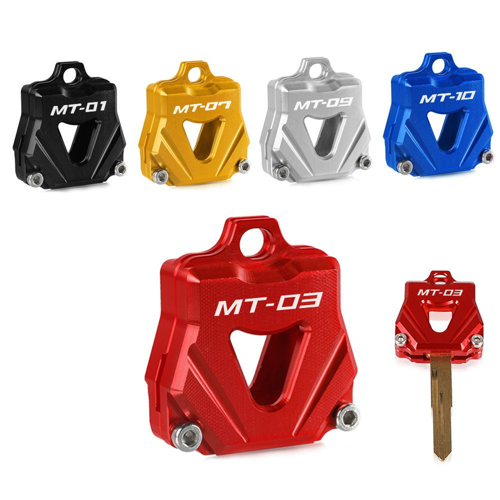 Para YAMAHA mt01 mt03 mt07 mt09 mt10 Tampa Da Chave Motocicleta Produtos Criativos Chaves Caso Escudo Acessórios