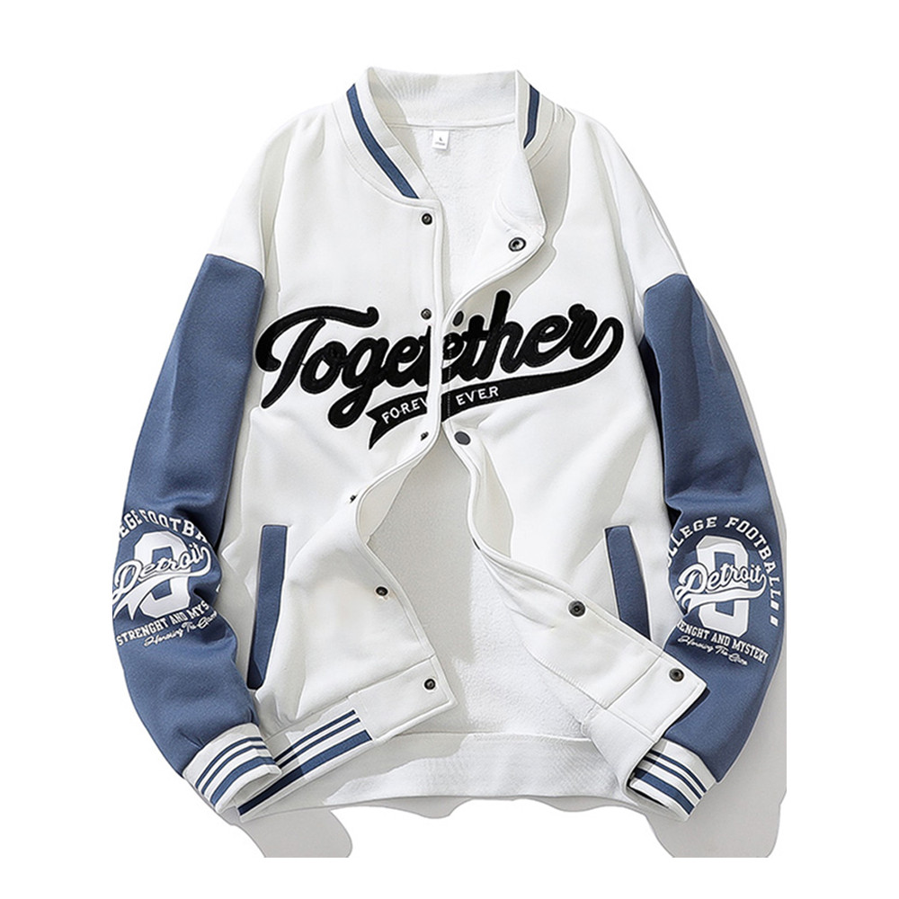Juventude uniforme de beisebol masculino primavera outono jaqueta roupas masculinas 2025 novo estilo primavera roupas ja