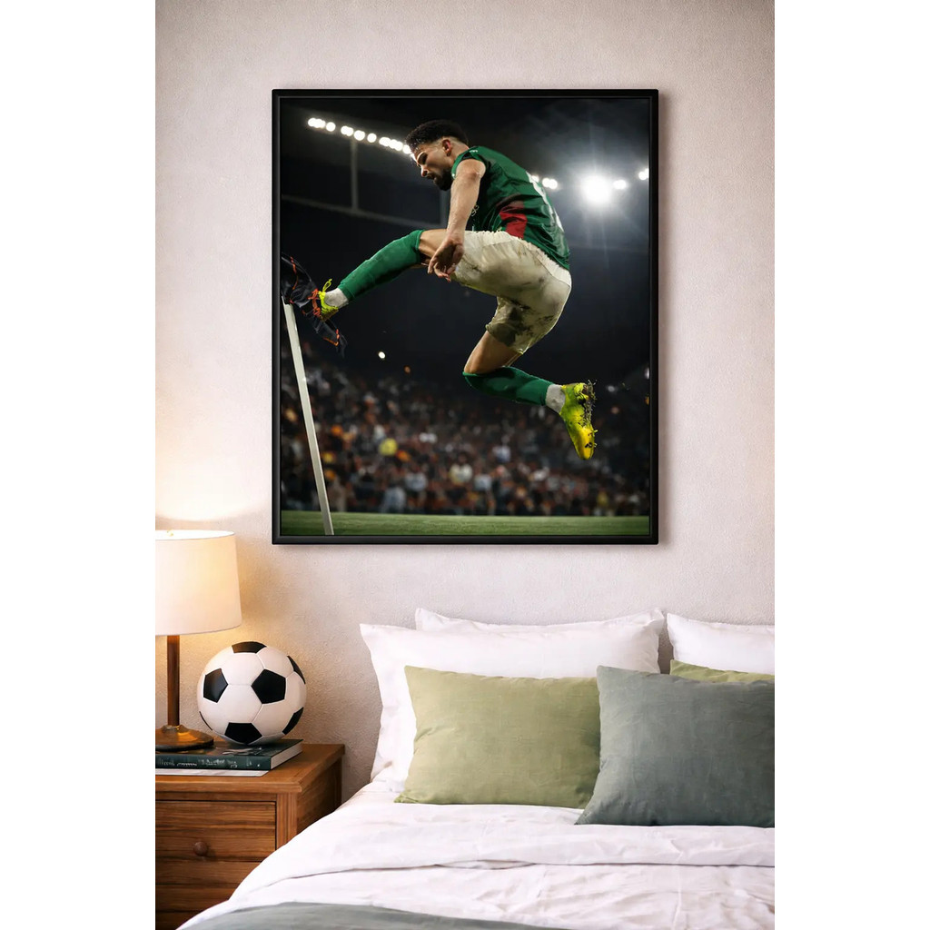 Quadro Decorativo Palmeiras 110x80 Flaco Derbi Verdao