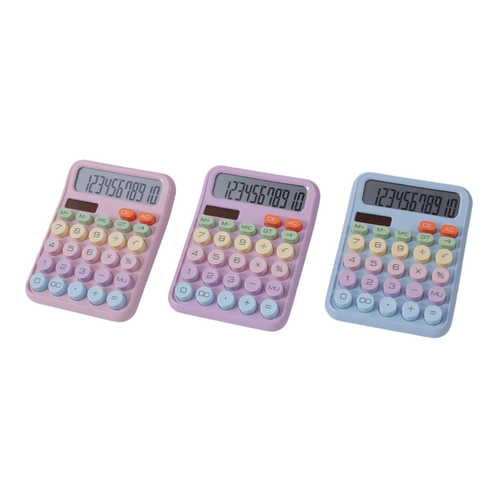 Calculadora Escolar Eletrônica Kawaii Solar 12 Dígitos