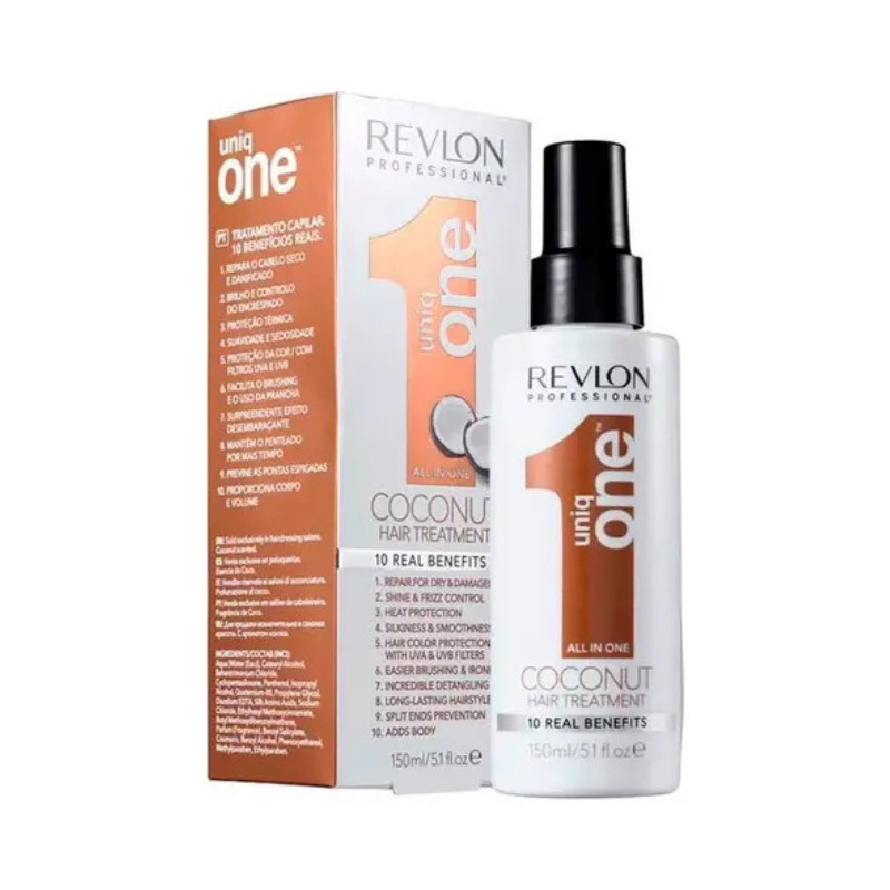 Revlon Coconut Uniq One Tratamento Capilar 10 Em 1 Leave In150ml