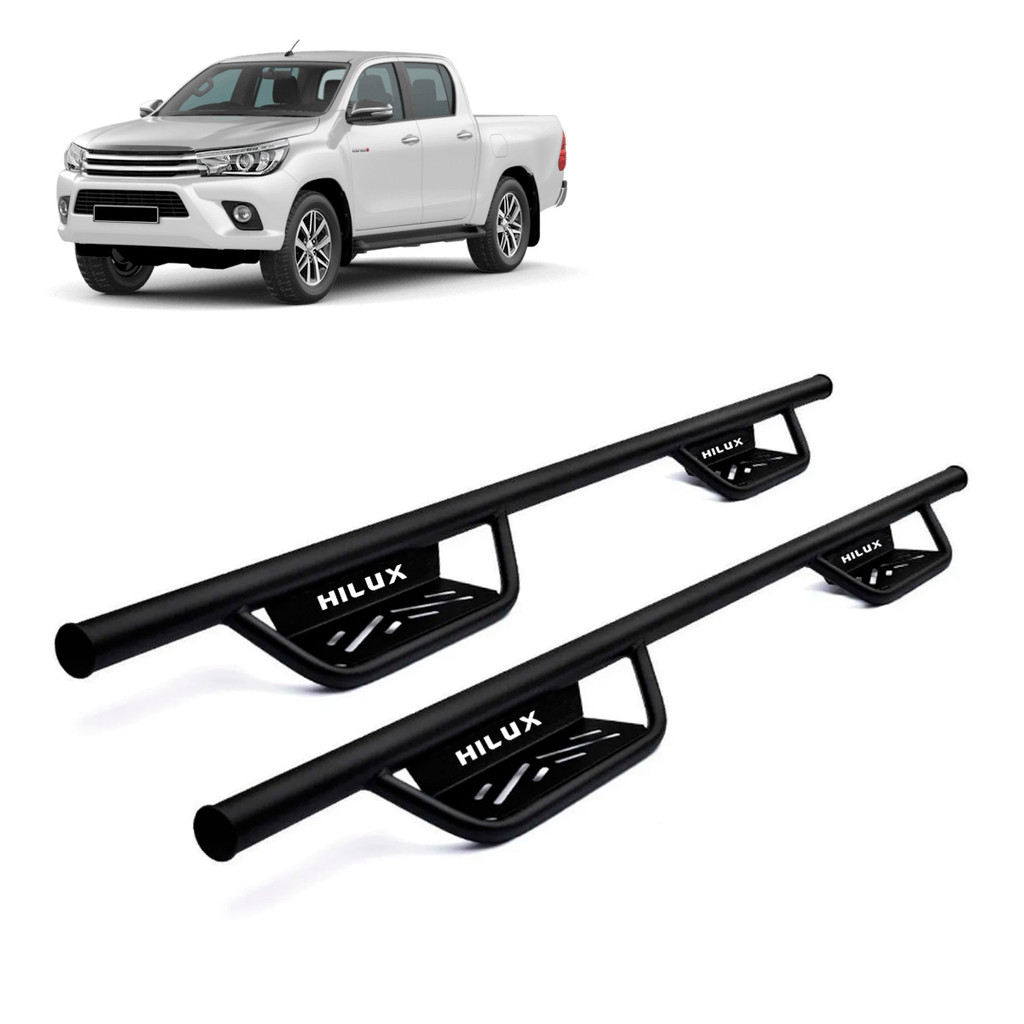 Estribo Tubo Force Hilux 2005/2026 Cabine Dupla