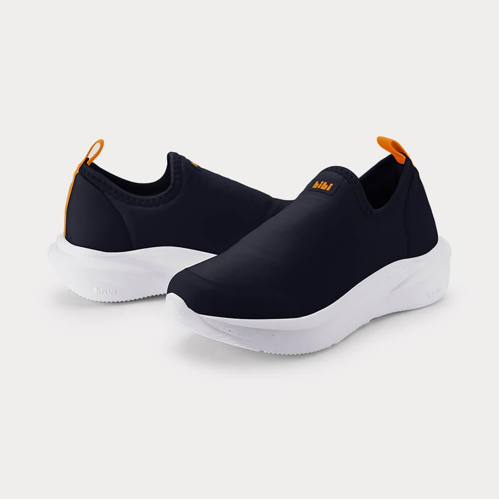 Tênis Infantil Bibi Volt 2.0 Azul Marinho com Laranja · foto 2