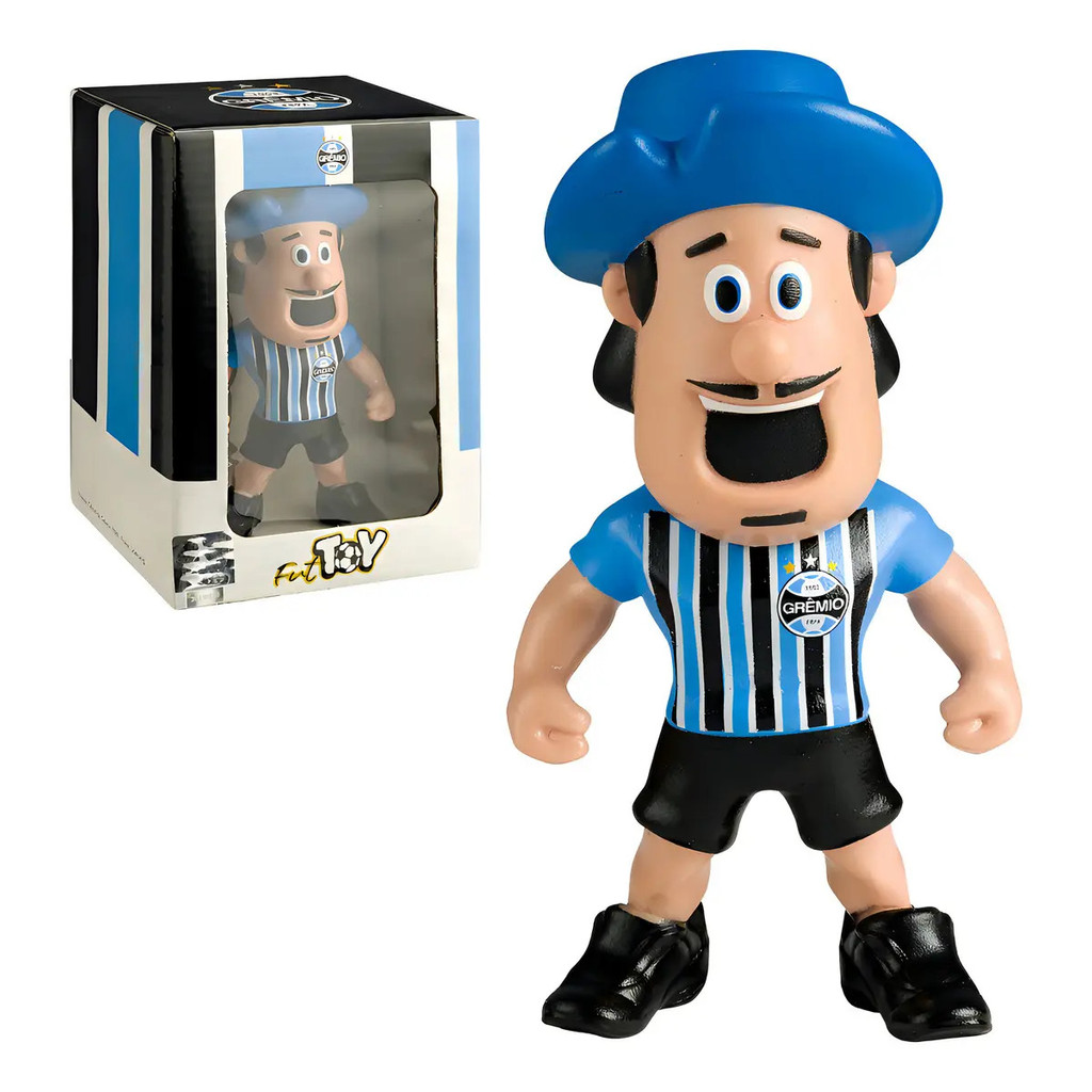 Boneco Mascote Grêmio Mosqueteiro - Fut Toys