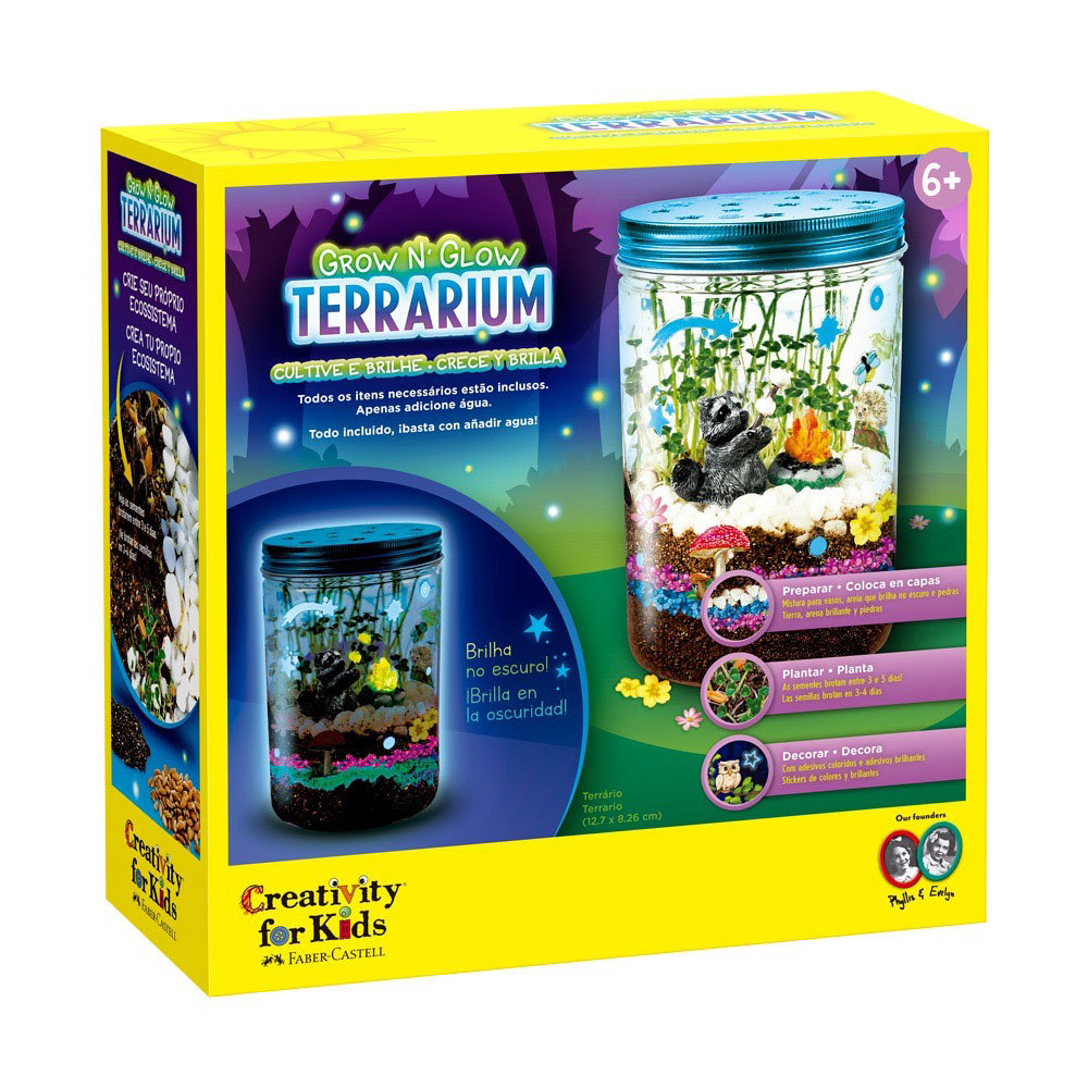Terrário Cultive e Brilhe Creativity for Kids 1137900 Faber-Castell