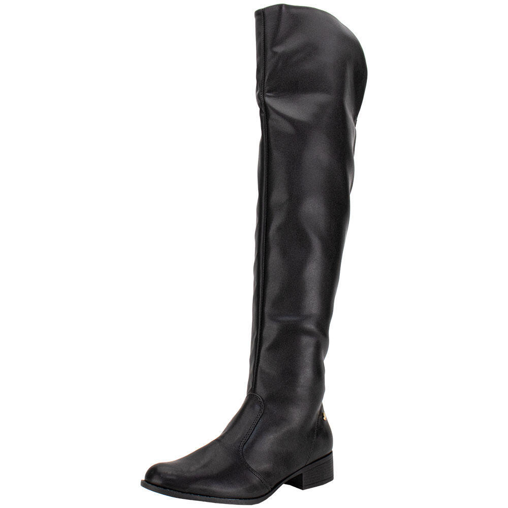 Bota Feminina Over The Knee Via Uno 247682