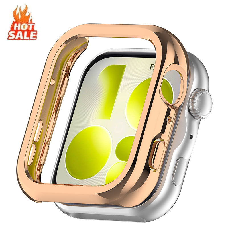 Capa De Proteção Para PC À Prova De Choque Huawei Watch Fit 4/5 Transparente Fit4Pro 5Pro Smartwatch Shell Frame Acessór
