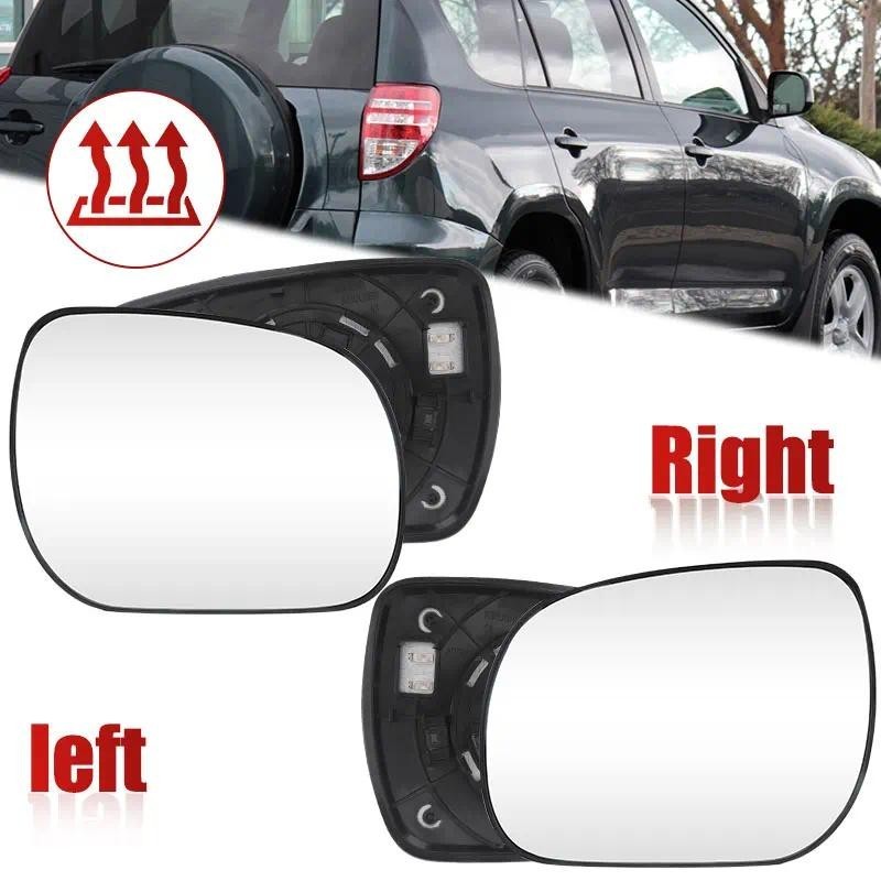 87931-42880 Vidro Do Espelho Retrovisor Aquecido Esquerdo E Direito Com Placa Para Toyota Rav4 2006 2007 2008 2009 2010