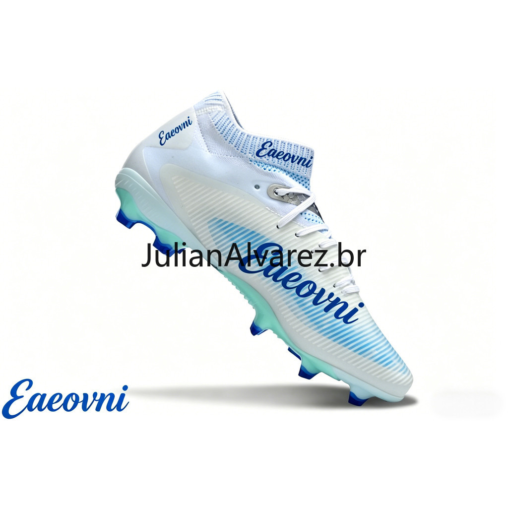 042601 Eaeovni Botas Masculinas De Futebol FG Field High Top Mulheres Chuteiras Campo