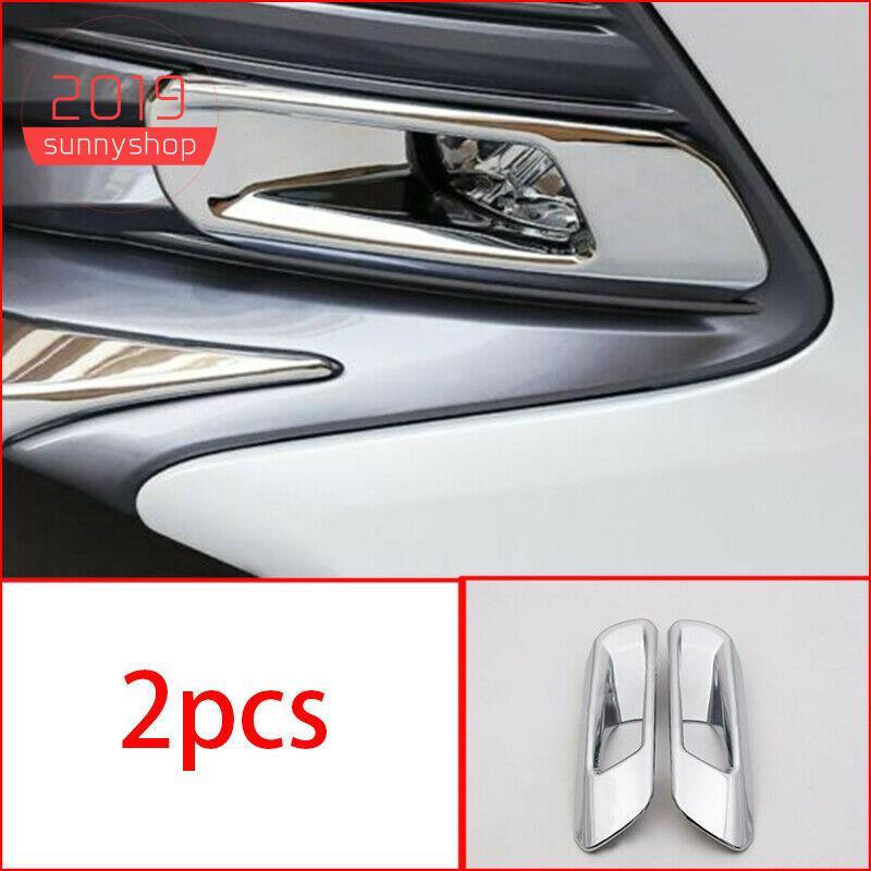 [Bestseller S] Para 2018-2020 ABS Chrome Exterior Frente Farol De Nevoeiro Faixa Guarnição