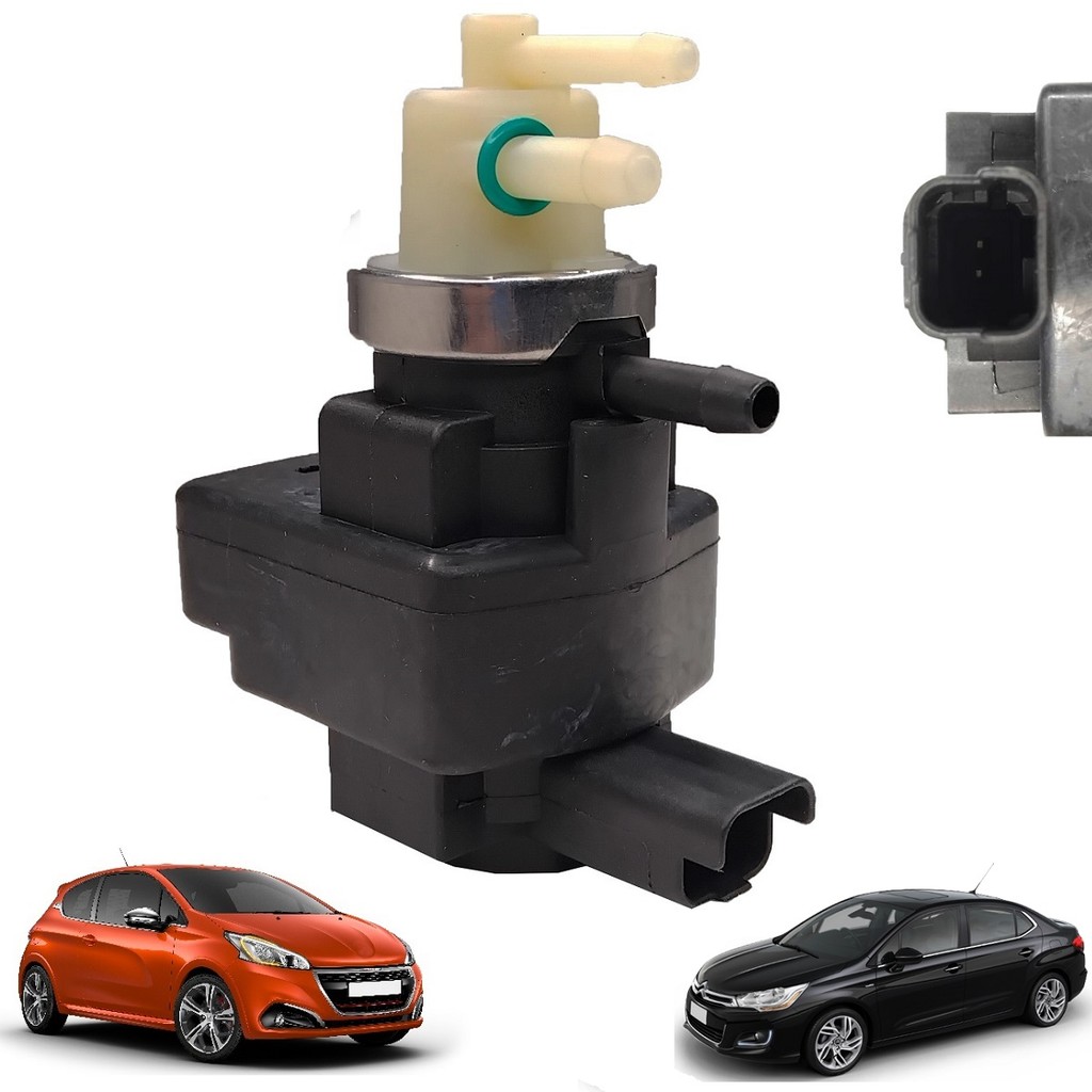 Eletroválvula Turbina 1.6 THP Peugeot 208 308 3008 408 508 Citroen C4 Lounge DS3 DS4 DS5 Solenoide
