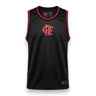 Camisa Regata Flamengo Masculina Dry Oficial Crf Preta