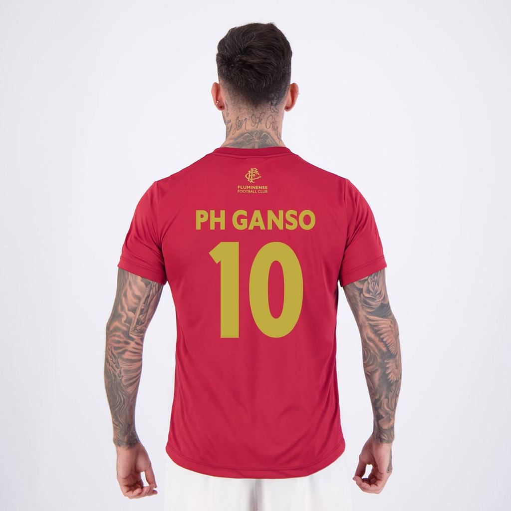 Camisa Fluminense Fulgor Bordô 10 Ganso
