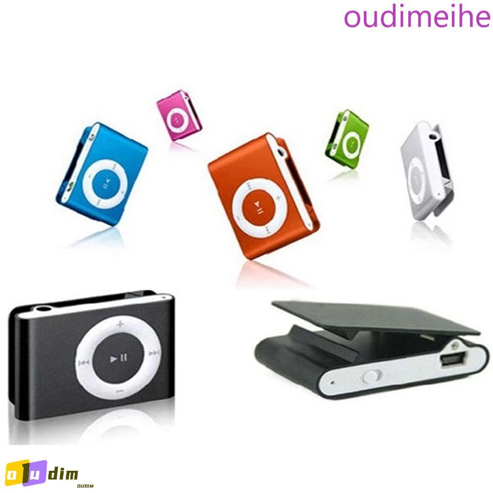 OUDIMEIHE MP3 Player À Prova D'água Walkman Metal Portátil Moda Espelho Leitor De Música
