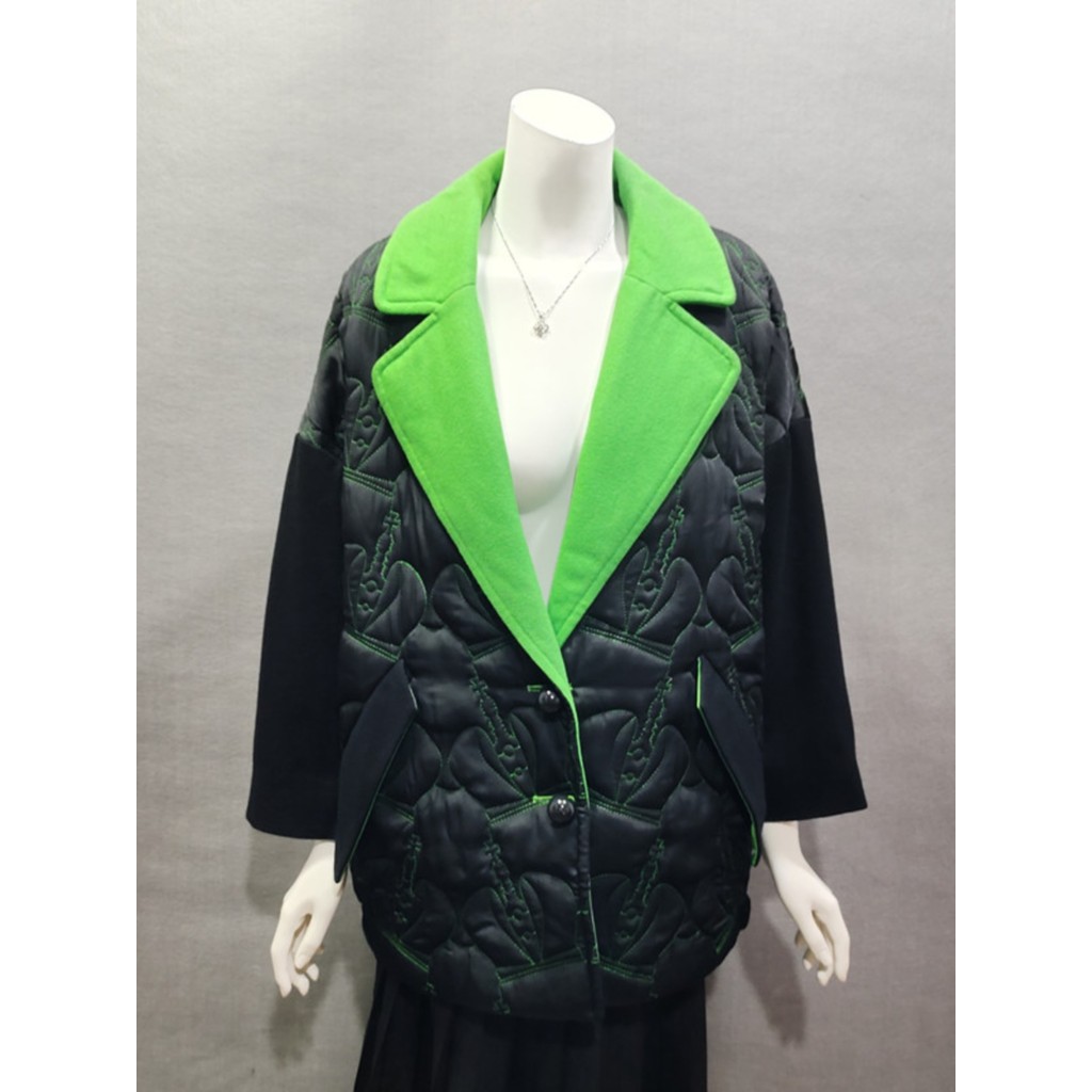 R RMEO Romântico Um Outono Inverno Solto All-Match Jaqueta Acolchoada Top Moda Plus Size Slimmer Look Boutique Roupas Fe