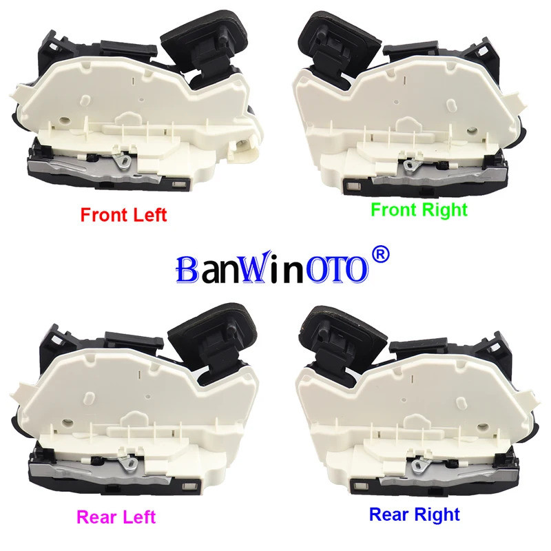 Atuador De Fechadura Da Porta Dianteira Traseira Esquerda Lado Direito Apto Para VW Jetta 6 Golf MK6 MK7 Passat B7 Polo