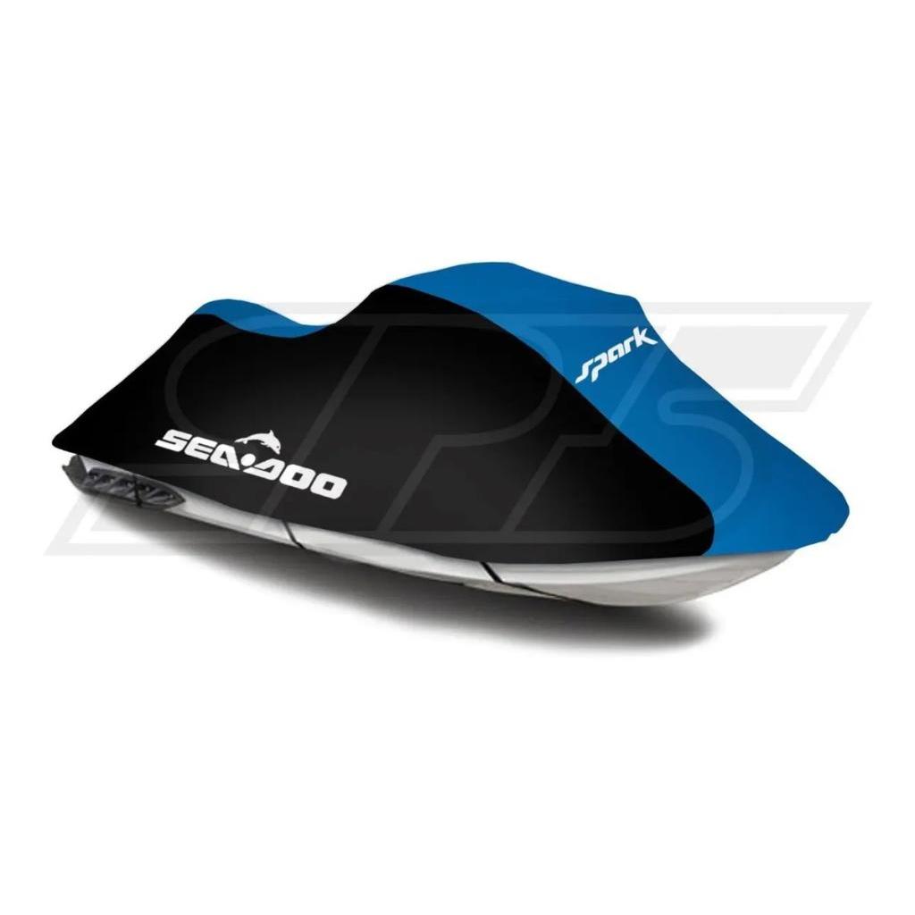 Capa Para Jet Ski Sea Doo Spark Trixx 2 Lugares - Logo Spark