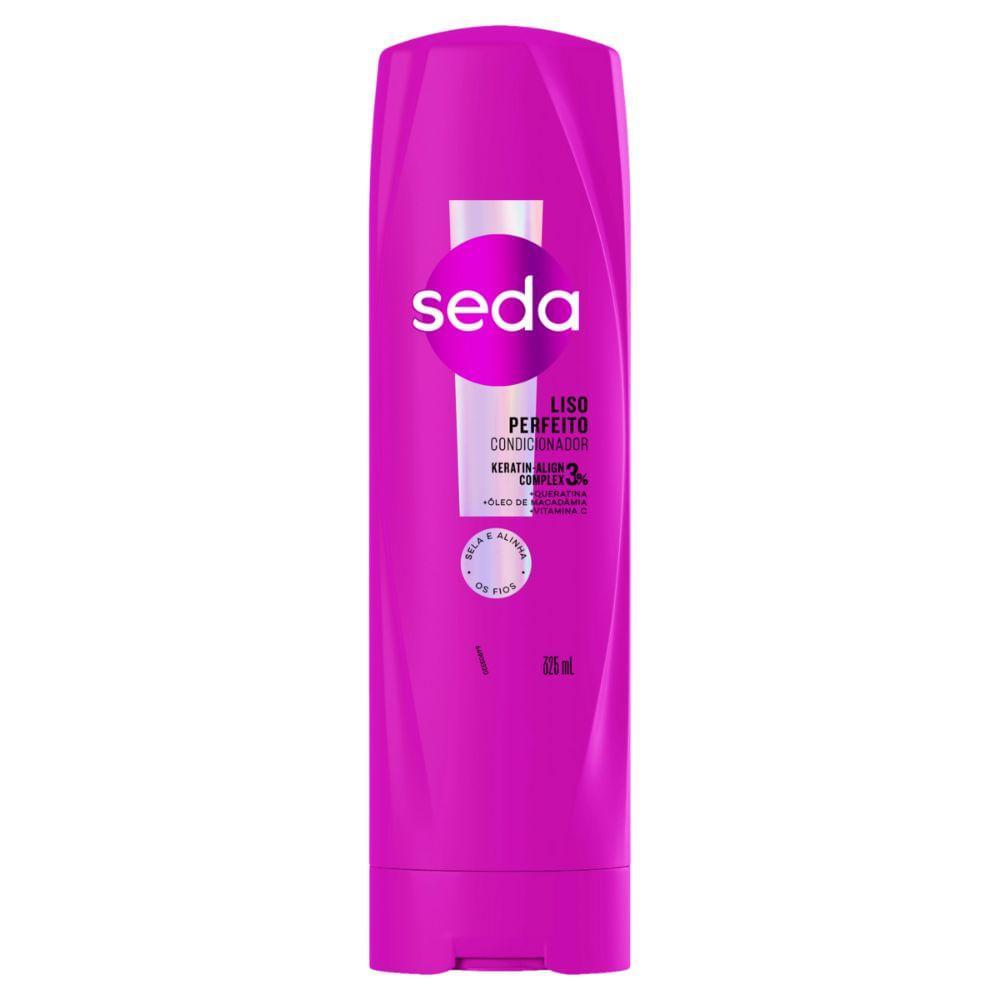 Condicionador Seda Liso Perfeito 325ml em Oferta na Shopee