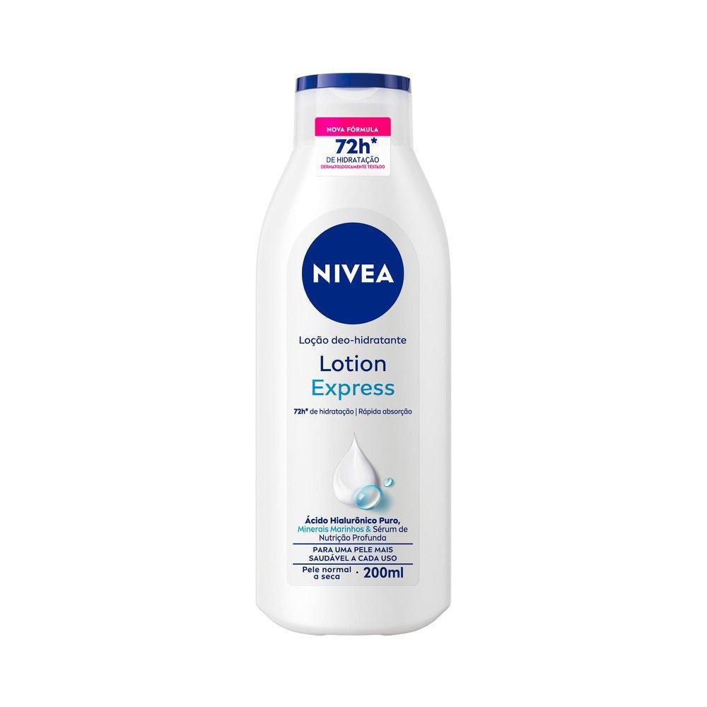 Loção Deo-hidratante Nivea Lotion Express 200ml