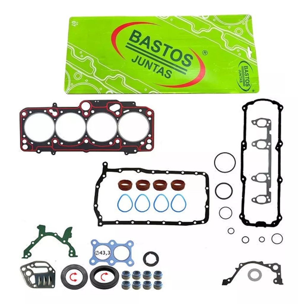 Jogo De Junta Audi Vw Seat A3 Golf Sr Cordoba Ibiza 1.6 8v Akl Apf Ea113 Bastos