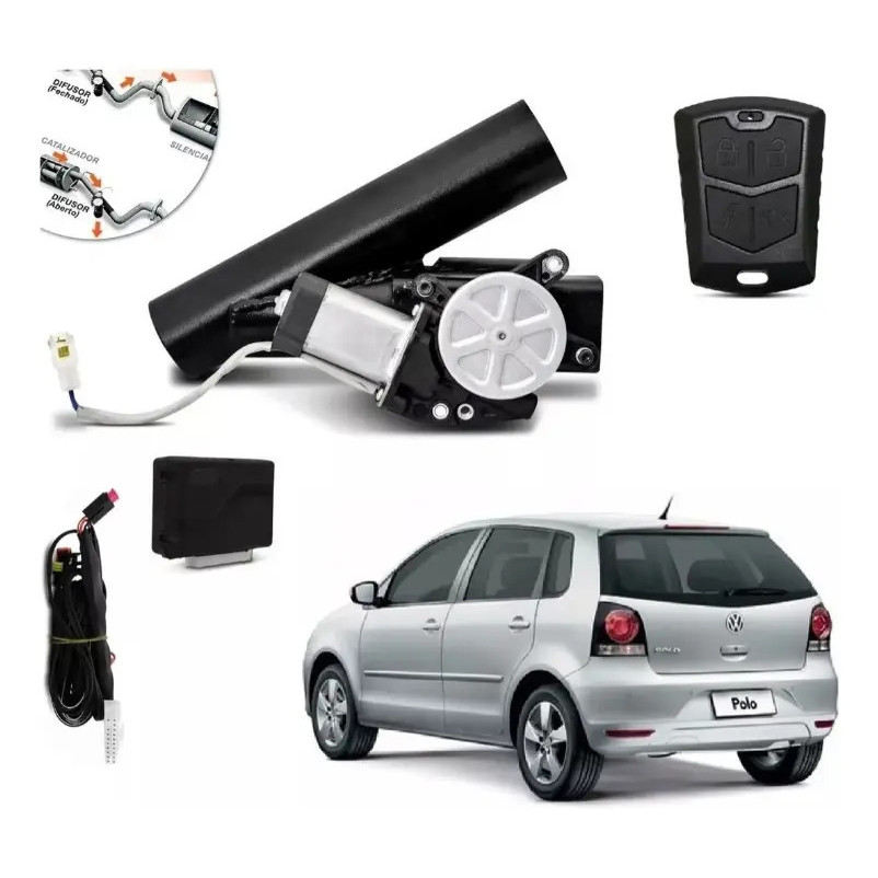 Difusor Escape Elétrico Ronco 2 Polegadas Controle Polo Profissional