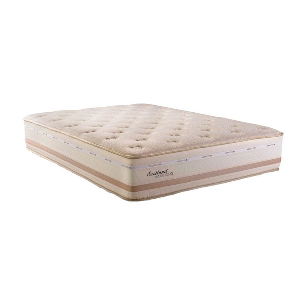 Colchão King Size 193x33x203 Mola Maxspring Scotland Bege - Herval