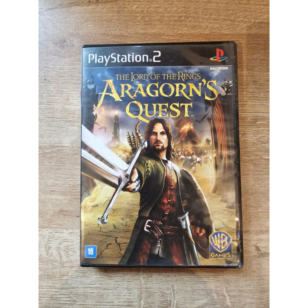 Ps2 :: The Lord Of The Rings Aragorn`s Quest Play Station 2