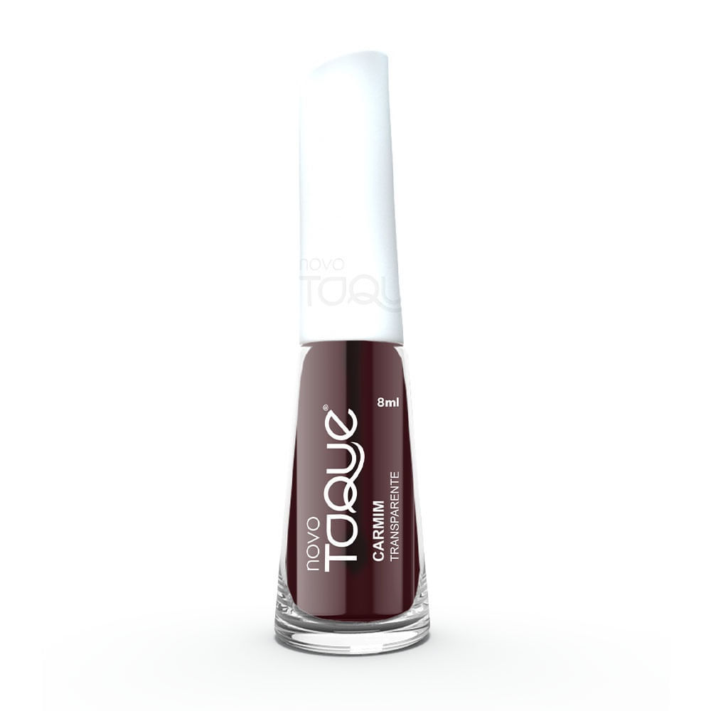 Esmalte Novo Toque Carmim Transparente 8ml