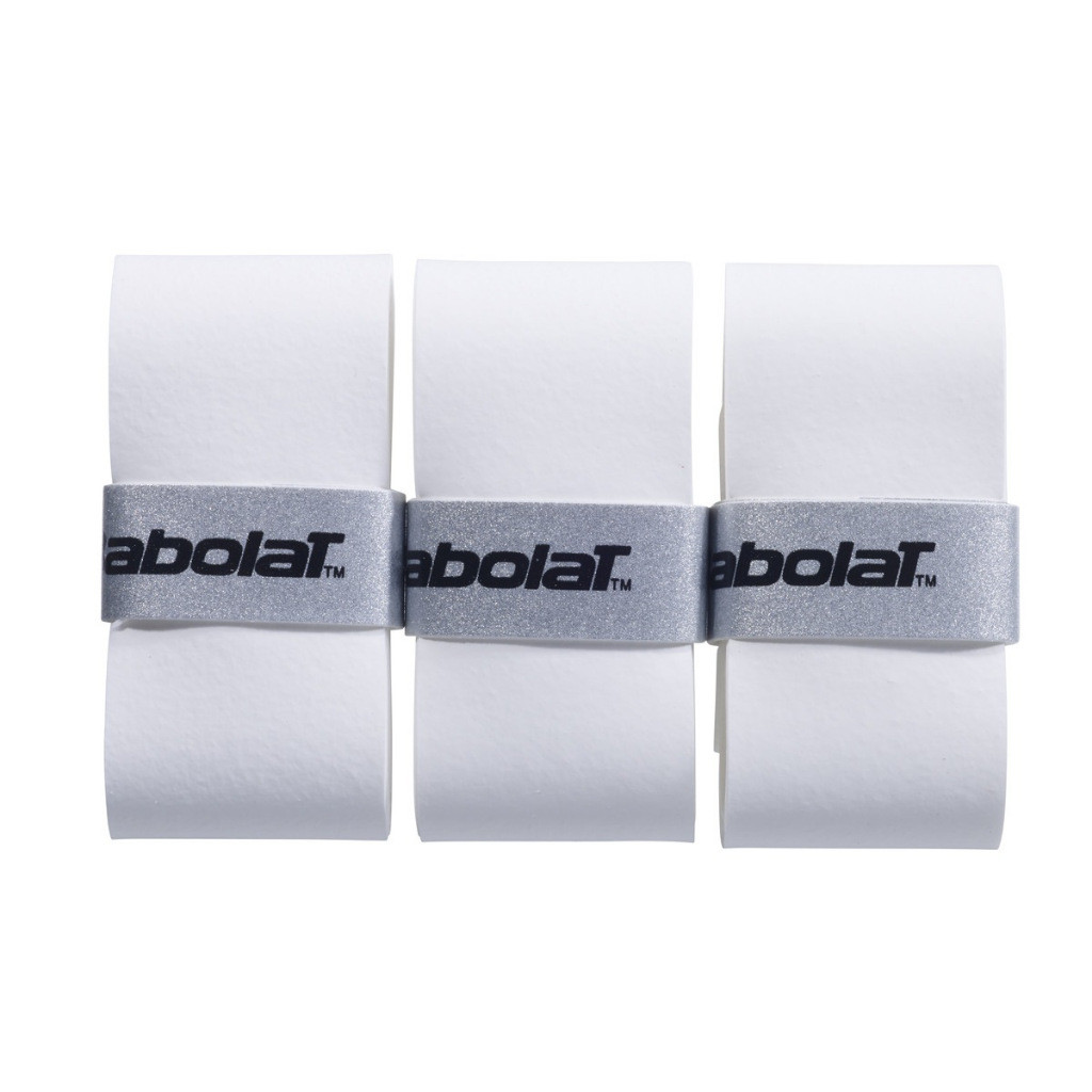 Overgrip Babolat Kit Com 3 Unidade Para Raquetes de Tênis, Squash, Beach Tennis e Badminton.