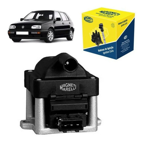 Bobina Ignição Golf 1.8 2.0 94 95 96 97 98 Magneti Marelli
