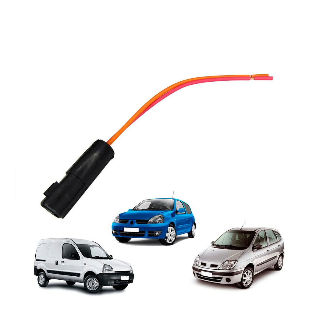 Chicote Sensor Rotação Farol Milha Renault Clio Kangoo Megane Scenic 2 Pinos 7702295785