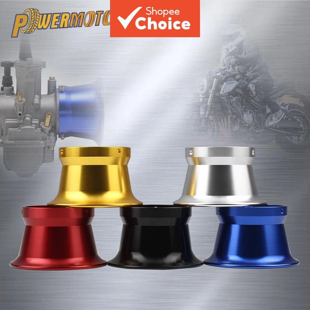 Filtro de ar do carburador de 50mm para PWK, KOSO, OKO 21-30mm, estator de admissão para motocicletas/ATVs