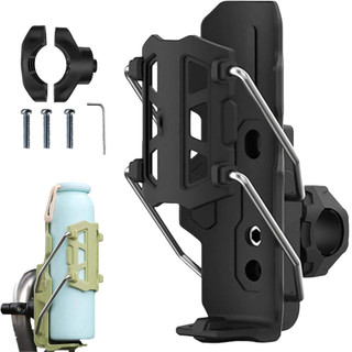 Suporte Ajustável 360 ° Garrafa Universal Porta Copo Clipe Rápido para Motos Bicicletas B…