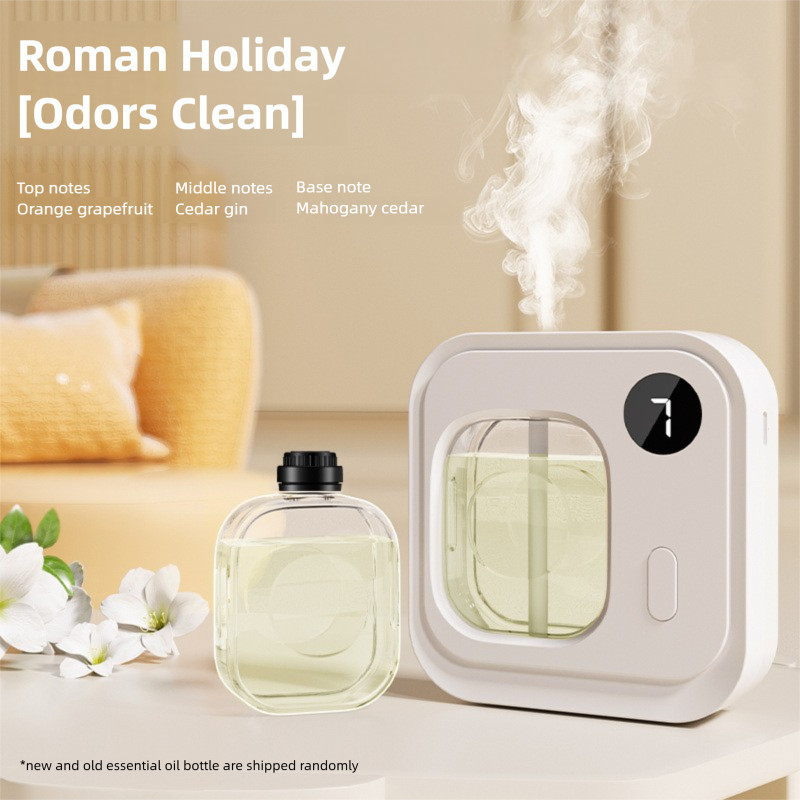 Novo Difusor de Aroma Automático para Casa e Quarto, Difusor de Óleos Essenciais e Desodorizador
