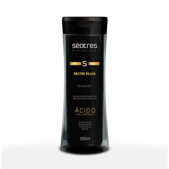 Shampoo Séotres Nutri Plus Ácido Hialurônico com 250ml em Oferta na Shopee