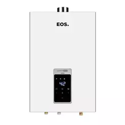 Aquecedor de Água a Gás EOS Digital 16 Litros (Gás Natural) Exaustão Forçada Branco EAQ160GD-N Bivolt