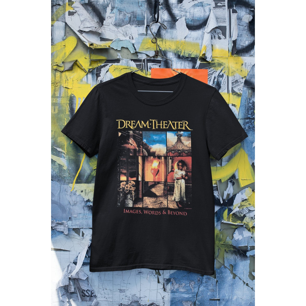 Camiseta Masculina Feminina Dream Theater "Images, Words & Beyond" T-shirt Unissex Banda de Rock