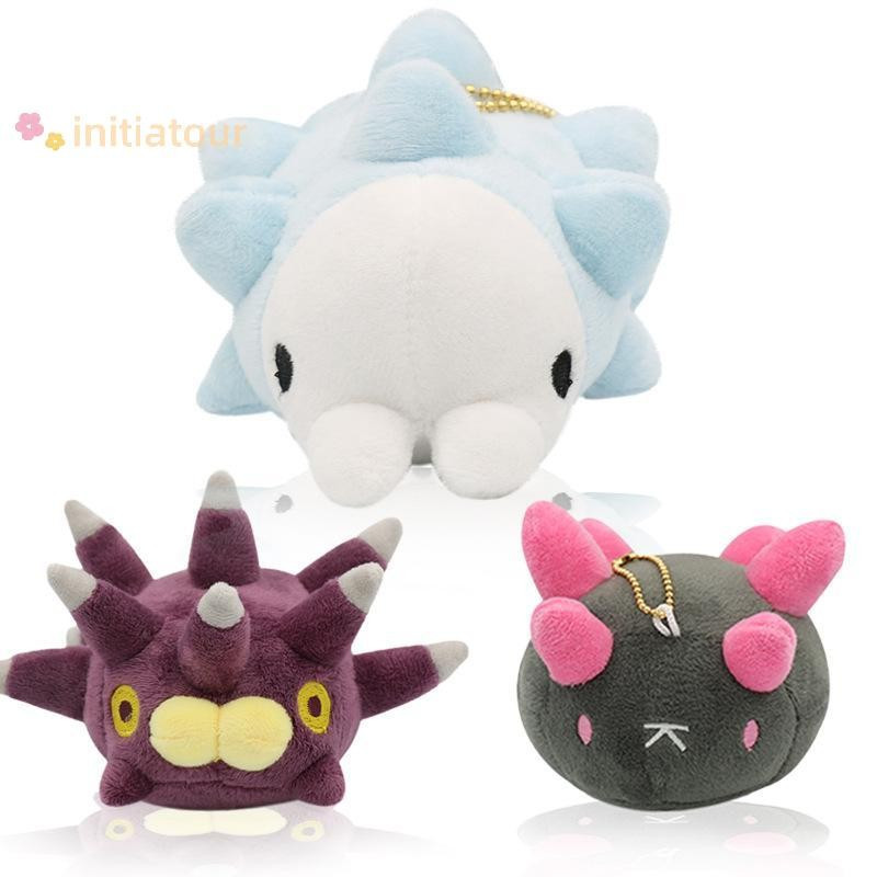 Initiatour Kawaii Snom Mar Dos Desenhos Animados Pokemon Boneca De Pelúcia Pyukumuku Ouriço Do Bonito Chaveiro Mochila P