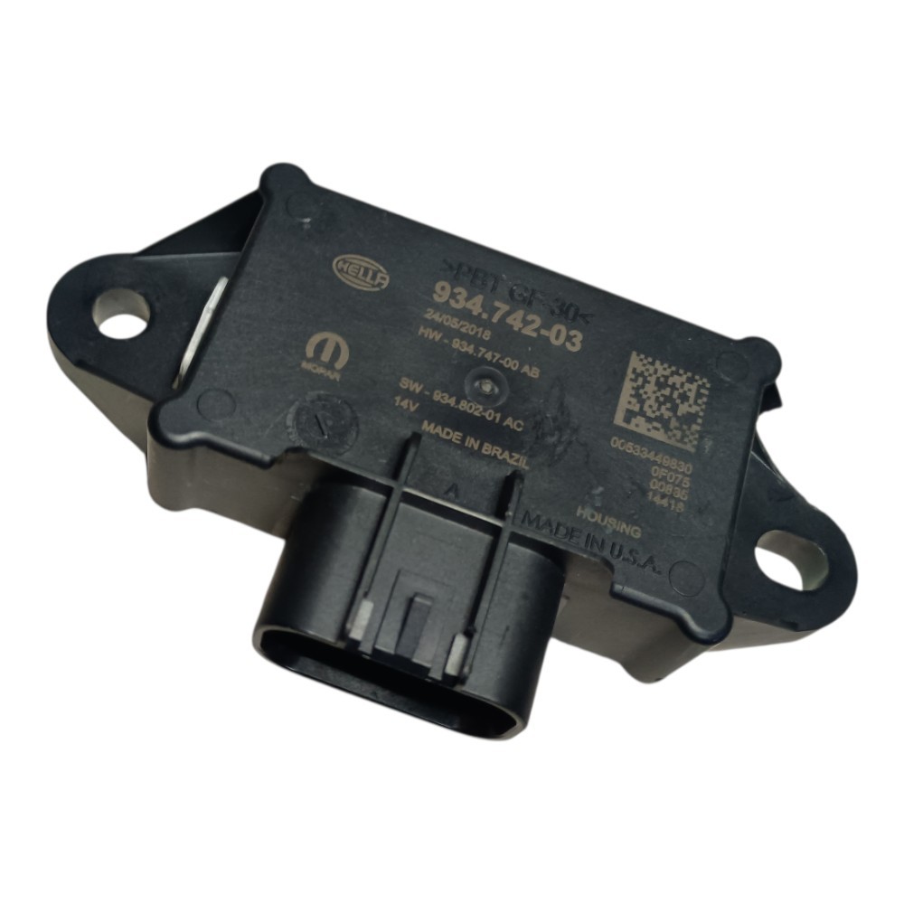 Módulo Sensor Temperatura Fiat Cronos 2018/23 Orig 93474203