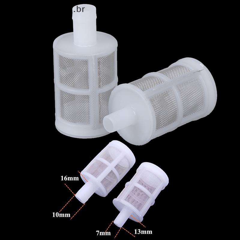 Filtro De Rede De Aço Inoxidável LTBR Micro Bomba De Água De Irrigação Protege Malha De Mangueira ~