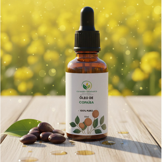 Óleo de copaíba para pele com tendência à acne – cuidado calmante 30ml