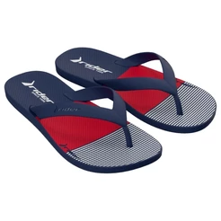 CHINELO MASCULINO RIDER DEDO CORE GRAPHICS 12675 AZUL/VERMELHO CA833