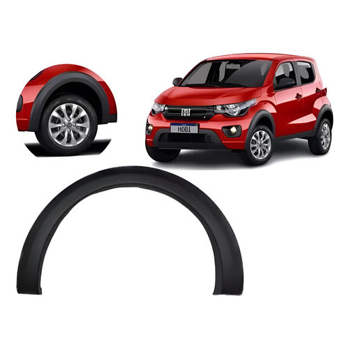 Moldura Para-lama Dianteiro Esquerdo Fiat Mobi